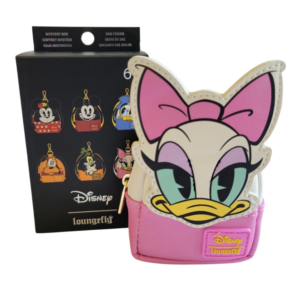 Loungefly Disney Mickey & Friends Mystery Box Mini Backpack Bag Charm - DAISY